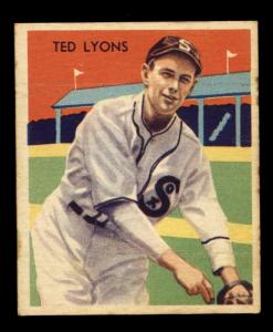 Ted Lyons 1934-36 National Chicle Diamond Stars Card