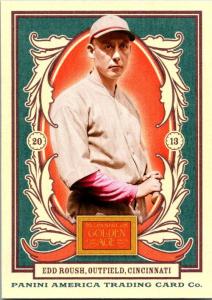 2013 Panini Golden Age Edd Roush Card