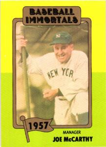 1980 TCMA Baseball Immortals - Choose Your Cards