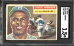 1956 Topps Jackie Robinson HOF Baseball Card