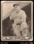 1940 Play Ball #153 Bill McKechnie Reds Card