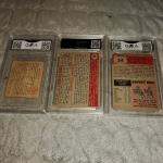Bob Feller 1950 Bowman & 1952 Topps Cards
