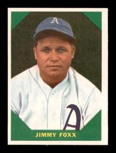1960 Fleer Jimmie Foxx Card #53