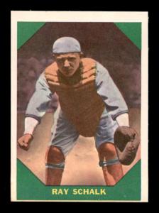 1960 Fleer Ray Schalk #56 Baseball Card