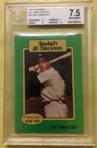 1987 Joe DiMaggio Hygrade Sports Card #15
