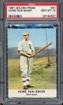 1961 Golden Press Baseball Home Run Baker PSA 10