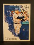 2020 Diamond Kings Hank Greenberg Tigers Card