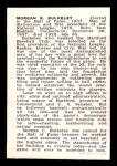 1950 Callahan HOF Baseball Card #9 Bulkeley