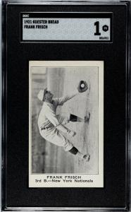 1921 Koester Bread Frank Frisch Card SGC 1