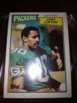 1987 Topps Packers Team Set - 11 Cards