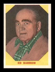 1960 Fleer Ed Barrow Card #23