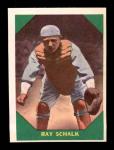 1960 Fleer Ray Schalk #56 Card EXMT+