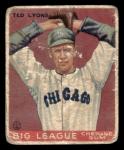 1933 Goudey Ted Lyons Baseball Card #7