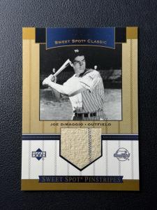 Joe DiMaggio 2003 Upper Deck Pinstripes Jersey Card