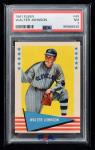 1961 Fleer Walter Johnson #49 PSA 7 Card