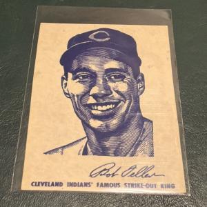 1951 Wheaties Bob Feller SGC Authenticated Card