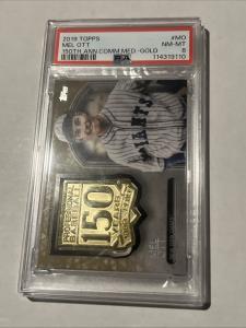 2019 Topps Mel Ott Commemorative Medallion #MO /50