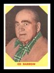 1960 Fleer Ed Barrow #23 Baseball Card