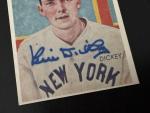 1934 Diamond Stars #11 Bill Dickey Autographed Card