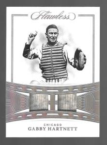 Gabby Hartnett 2022 Panini Flawless Relics 8/10