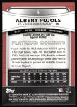 2010 Bowman Platinum Albert Pujols St. Louis Cardinals