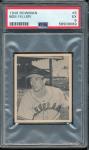 1948 Bowman Bob Feller Rookie Card #5