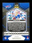 Josh Allen 2024 Panini Mosaic Reactive Blue Card