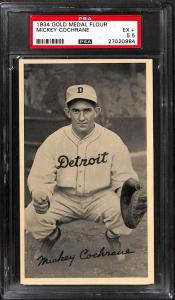 1934 Gold Medal Flour Mickey Cochrane Sports Card