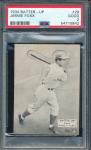 1934 Batter-Up Jimmie Foxx #28 Card - Red Sox