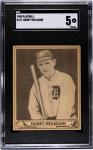 1940 Play Ball Harry Heilmann SGC 5 Card