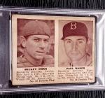 1941 Paul Waner Double Play Baseball Card #15/16