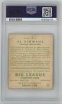 1933 Goudey 35 Simmons Baseball Card PSA 1.5