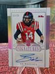 Bo Wallace National Treasures Rookie Signature Card 23/25