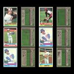 1976 Topps Vintage Baseball Card Lot of 50