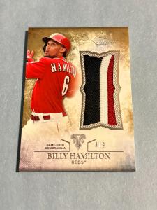 2015 Topps Triple Threads Billy Hamilton Jumbo Relic