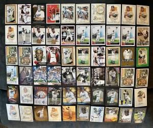 Jackie Robinson 60 Card Lot - Dodgers HOF