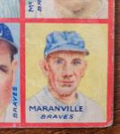 1935 Goudey 4-in-1 Babe Ruth Sports Card