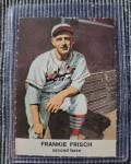 1961 Golden Press Frankie Frisch Hall of Fame Card