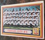 1957 Kansas City A's Topps Baseball Card #204