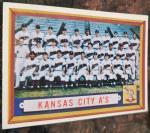 1957 Kansas City A's Topps Baseball Card #204