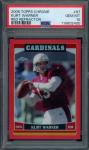 2006 Topps Chrome Red Refractor Kurt Warner #87 PSA 10