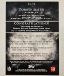 2011 Topps Inception Torrey Smith Rookie Autograph