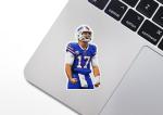 Josh Allen Buffalo Bills Vinyl Sticker