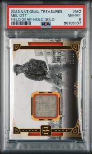 2023 Mel Ott National Treasures Holo Gold 3/10