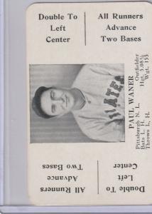 1936 S & S Paul Waner Baseball Card