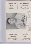 1936 S & S Paul Waner Baseball Card