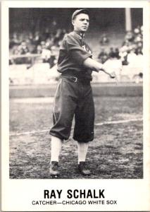 1981 TCMA Ray Schalk #177 Chicago White Sox Card