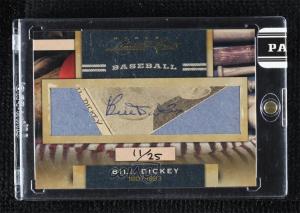 2011 Donruss Limited Cuts Bill Dickey Auto 11/25