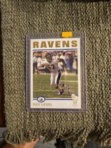 Ray Lewis 2004 Topps #188 Baltimore Ravens Card