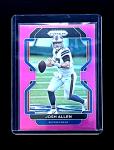Josh Allen 2021 Panini Prizm Pink Holo Card